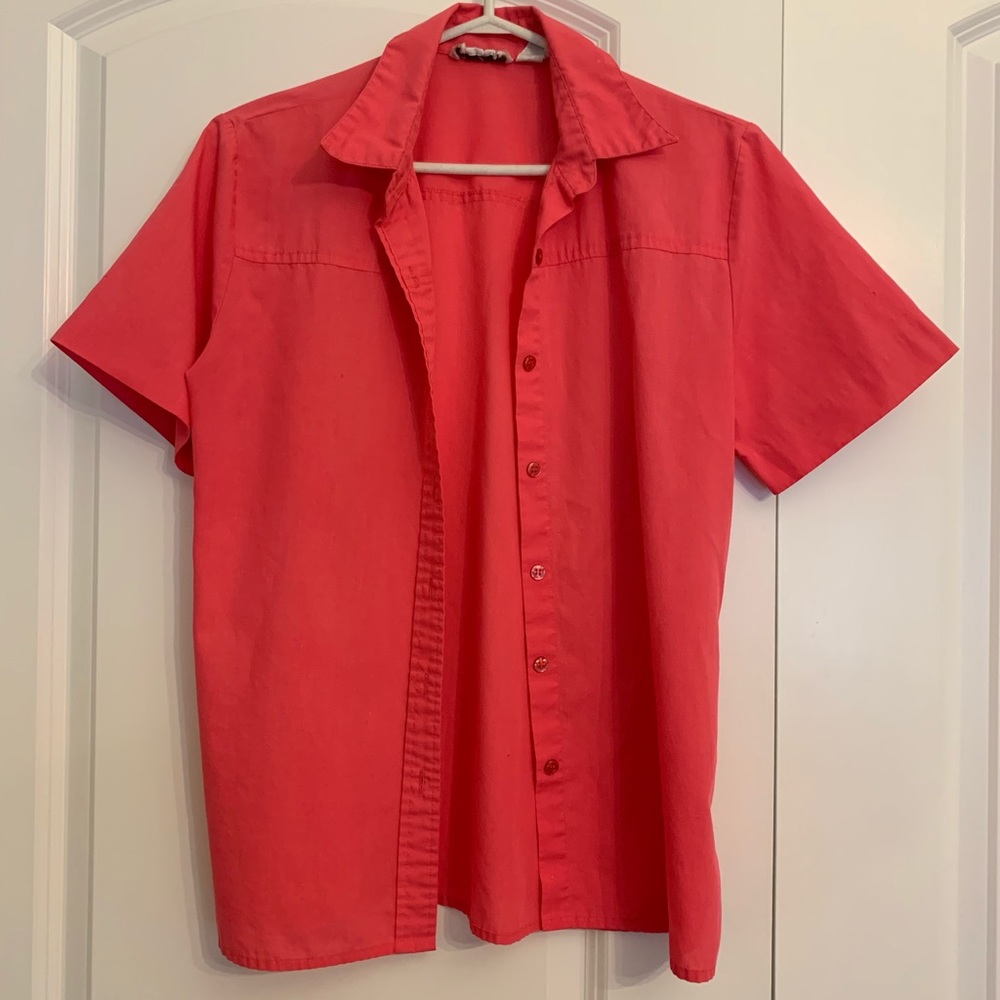 Pink Button Shirt
